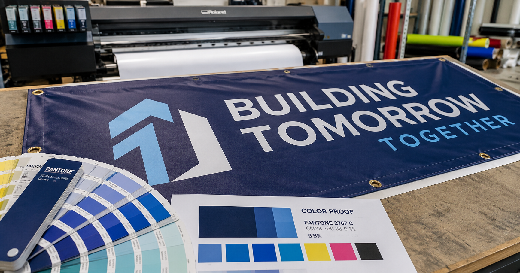 Color That Stays True Brand-Accurate Custom Banners San Francisco Across Venue