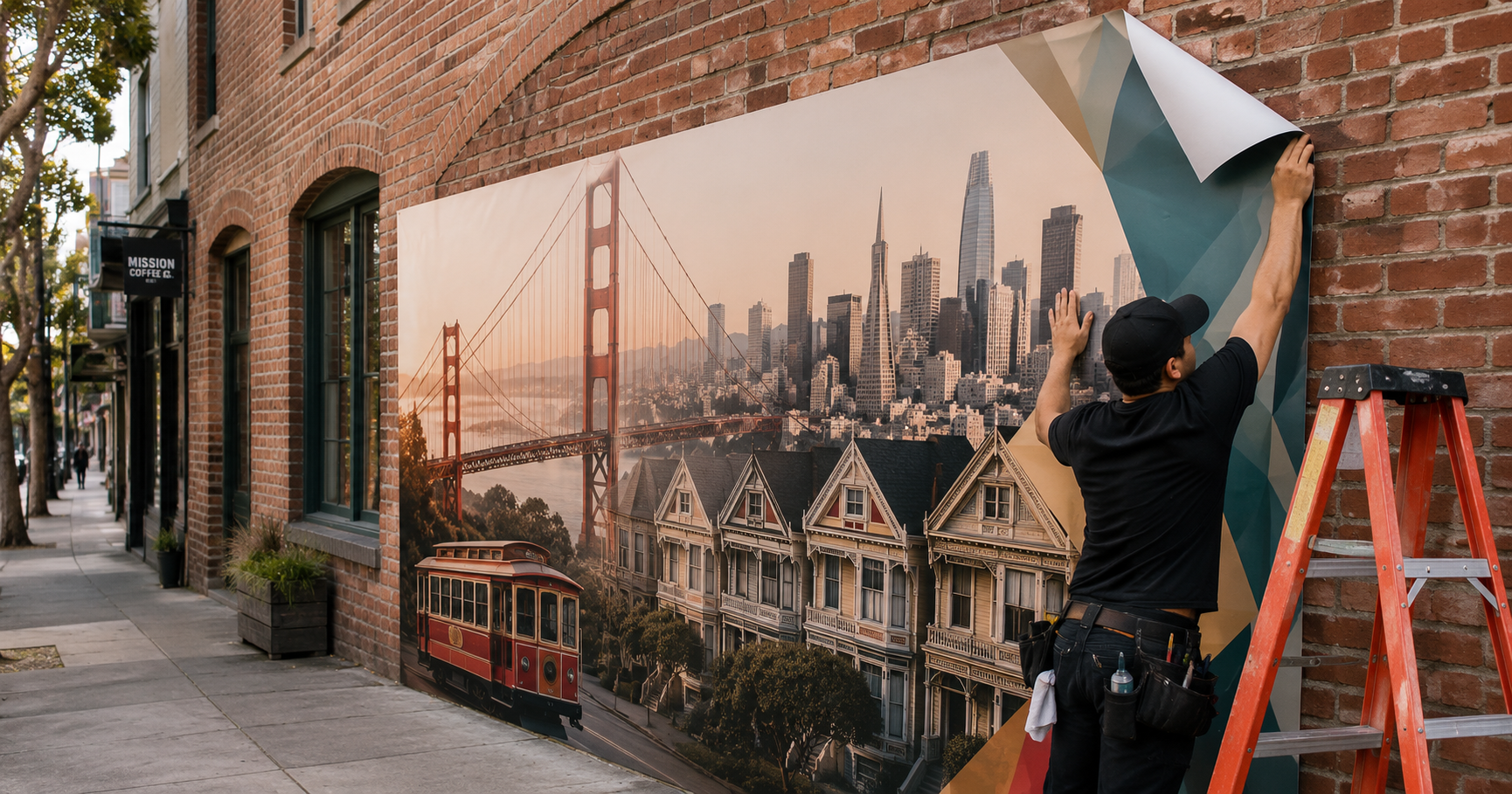 Historic Buildings, Modern Wraps Wall Wrap San Francisco Without Damaging Plaster or Brick