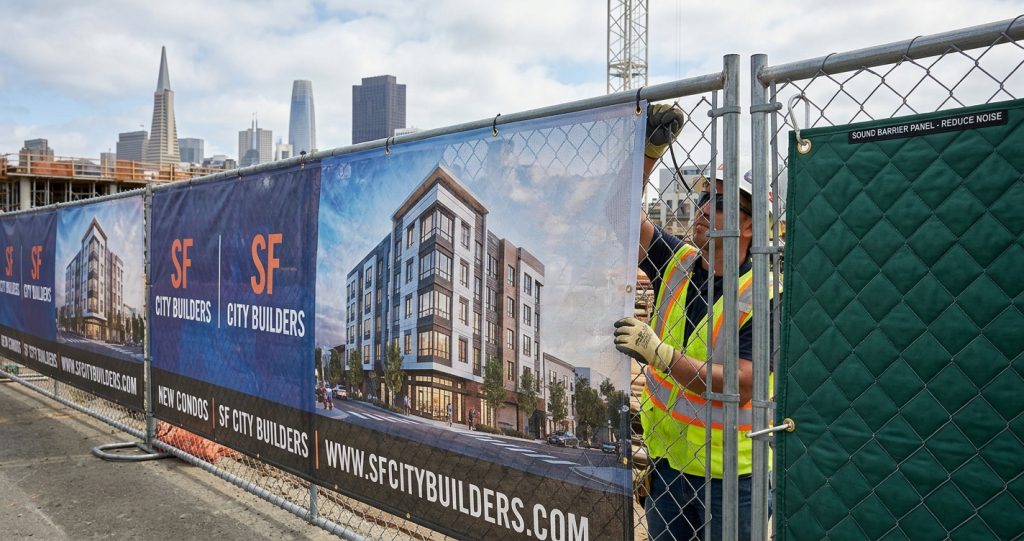 Need Construction Fence Banners in San Francisco Here’s What to Know About Mesh, Sound, and Wind