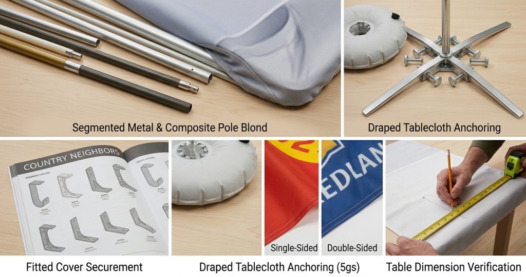 Custom Tablecloths for Trade Shows What San Francisco Exhibitors Should Know
