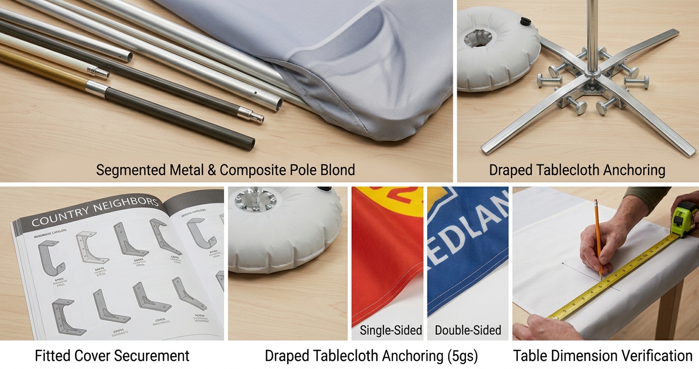Custom Tablecloths for Trade Shows What San Francisco Exhibitors Should Know